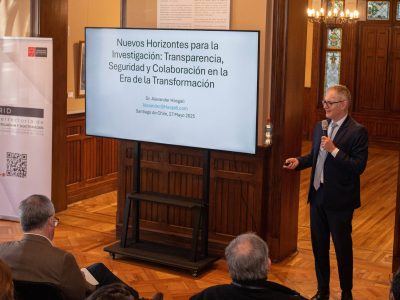 Experto suizo sobre investigación e innovación responsables realizó charla en la U. Autónoma