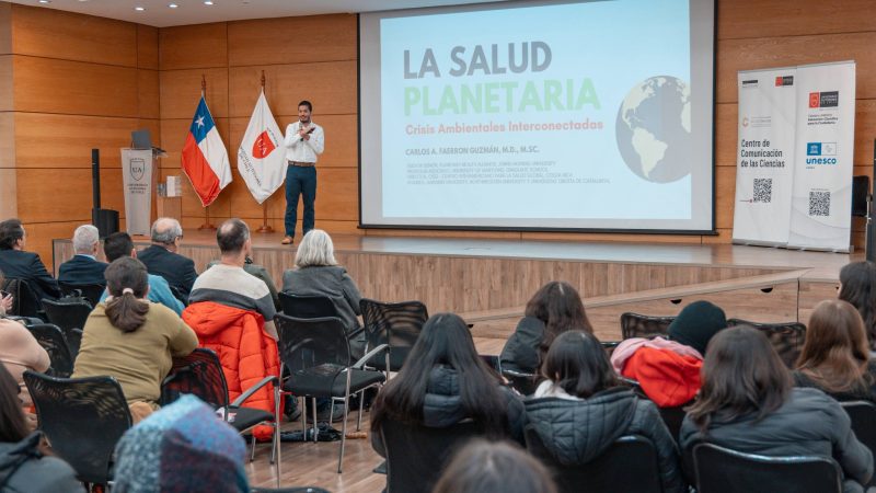 En seminario internacional: Centro de Comunicación de las Ciencias presentó resultados de su primer estudio de Salud Planetaria en Chile