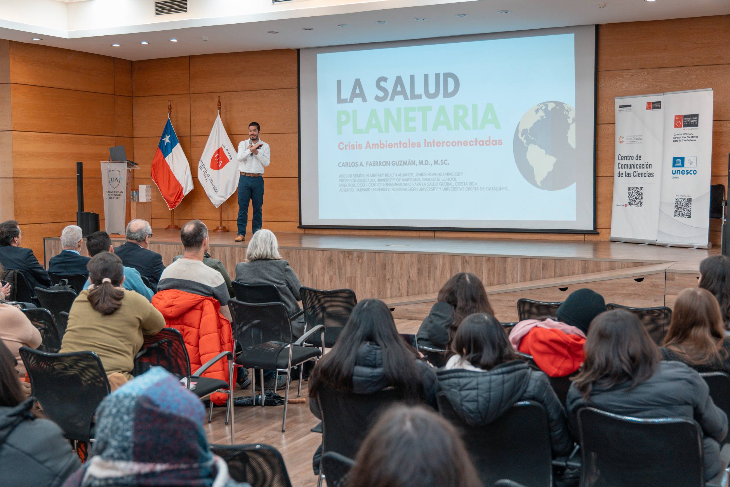 En seminario internacional: Centro de Comunicación de las Ciencias presentó resultados de su primer estudio de Salud Planetaria en Chile