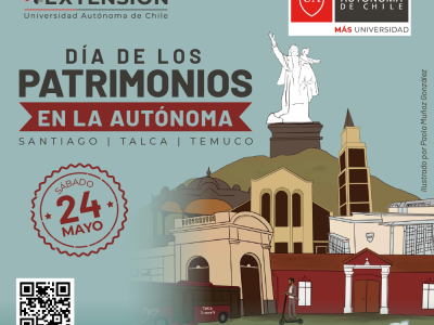 "Talca en Ruta" marcará el Día de los Patrimonios en la Universidad Autónoma de Chile en Talca