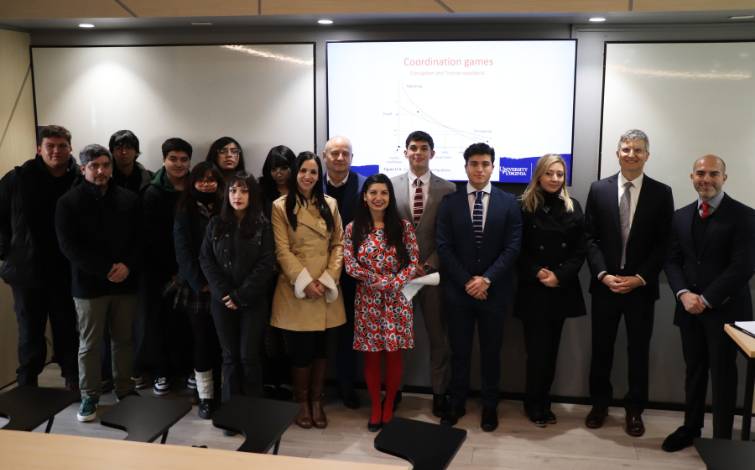 Vicedecano de Derecho de la Universidad de Virginia inaugura Simposio de Derecho y Economía en la Autónoma 