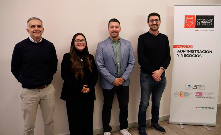 Autónoma recibe la visita de representantes del EAE Business School para charla magistral