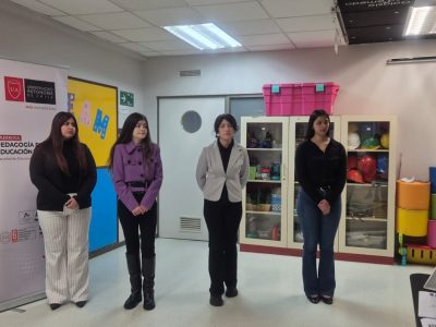 Estudiantes de Pedagogía en Educación Parvularia presentan evaluación de Ciclo Inicial