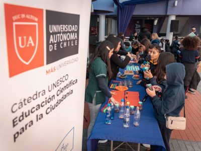 Equipo de Educación Parvularia de la U. Autónoma realizó talleres interactivos en "Congreso Futuro en tu Comuna”