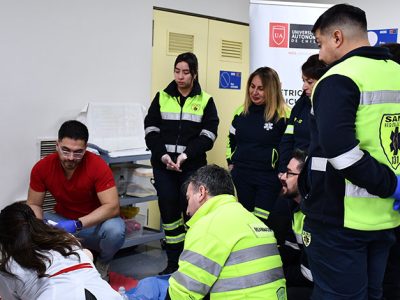 Personal del SAMU Maule fortalecen competencias en atención de parto prehospitalario en U. Autónoma