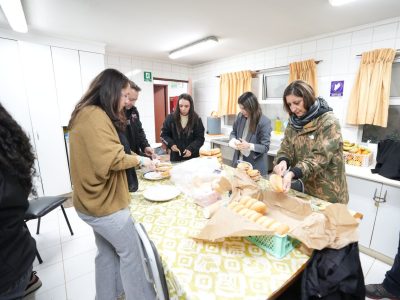 Colaboradores de la Universidad Autónoma de Chile realizan “Ruta Calle” junto al Hogar de Cristo en Temuco