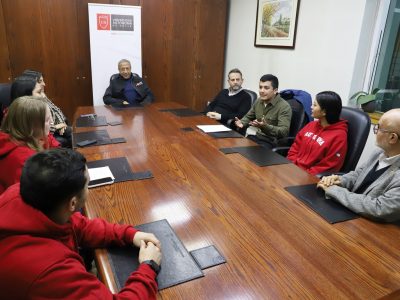 Universidad despide a estudiantes de intercambio de Brasil, Colombia y México en su Sede de Temuco