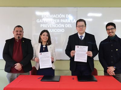 U. Autónoma firmó convenio con Fundación Servicio a la Familia para fortalecer la prevención del suicidio en la región