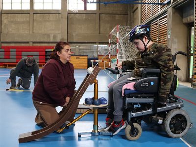 Nº1 uno de Chile en Boccia Adaptada, se prepara en la U. Autónoma para competencias nacionales e internacionales