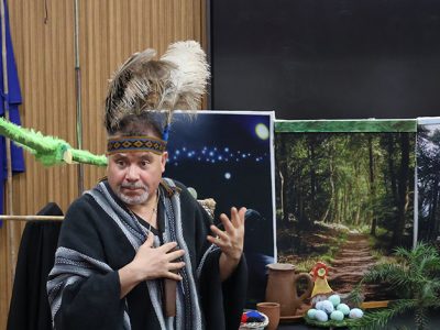 Estudiantes de Pedagogía en Educación Diferencial participaron en charla sobre el Wiñol Tripantu