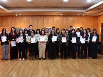 Estudiantes de Licenciatura en Artes Visuales vivieron Ceremonia de Investidura