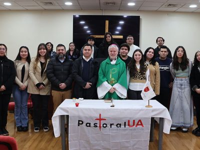 Con Misa de Acción de Gracias, estudiantes conmemoraron un nuevo aniversario institucional
