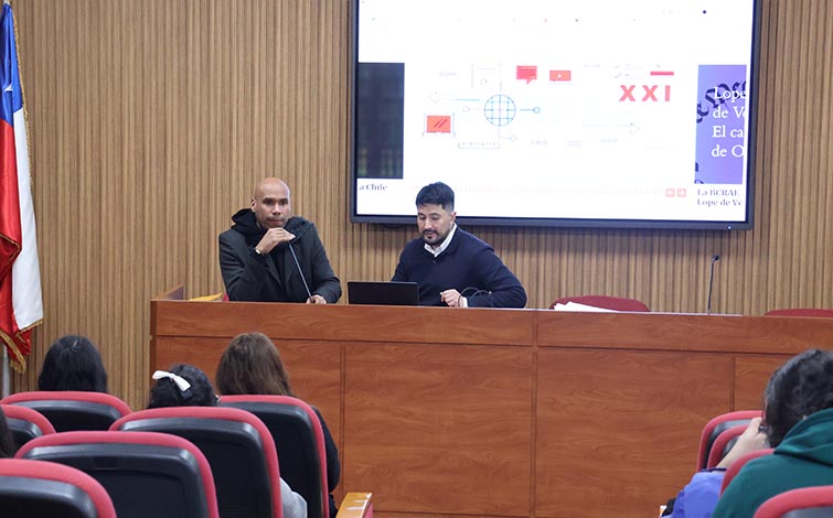 Presentación de lineamientos de prácticas y charla sobre Máster en Lexicografía de la RAE marcaron jornada académica