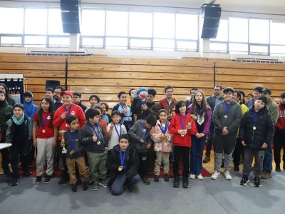 Más de 80 jugadores dieron vida al 8° Torneo de Ajedrez Promesas de La Araucanía