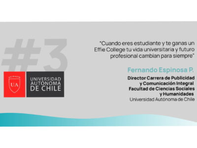 Publicidad UA en el Podio de la Creatividad