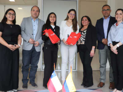 Estudiantes de Colombia realizan pasantía de investigación en la Universidad Autónoma de Chile