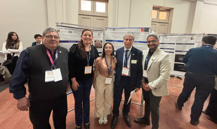 Estudiante de Fonoaudiología obtiene primer lugar en Congreso Chileno de Anatomía 