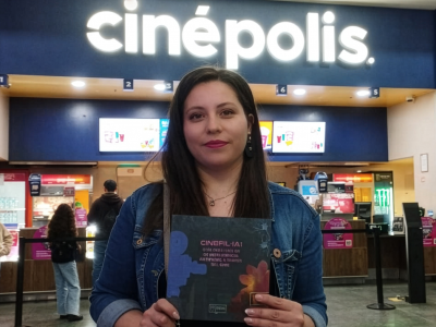 Centro de Comunicación de las Ciencias entrega más de 300 guías “Cinefil-IA” en diversas actividades en la región del Maule