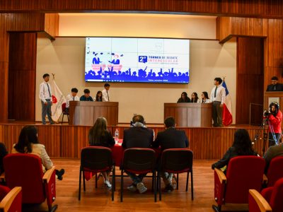 Estudiantes de enseñanza media participaron en el 2° Torneo de Debate “Voz Autónoma y Libertad de Expresión” en la Universidad Autónoma