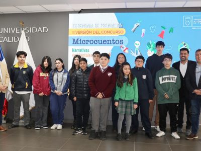U. Autónoma de Chile premió a jóvenes talentos literarios en concurso de microcuentos ambientales