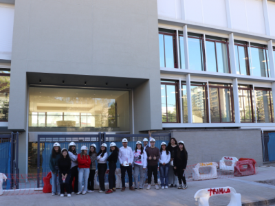 Centros de Estudiantes recorren el nuevo edificio del Campus El Llano Subercaseaux
