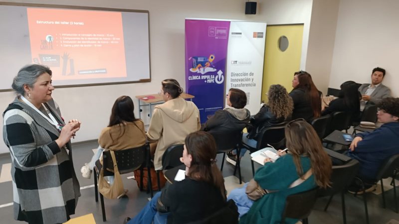 Emprendedores fortalecen identidad de marca digital gracias a taller desarrollado en la U. Autónoma de Chile
