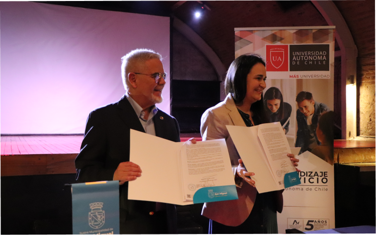 Universidad Autónoma y Municipalidad de San Miguel sellan alianza para impulsar innovación y desarrollo sostenible