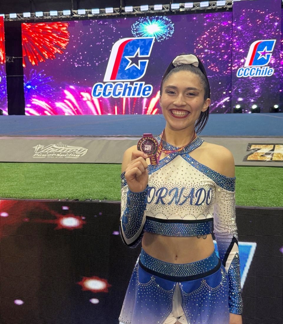 FOTO estudiante campeona nacional cheer 2