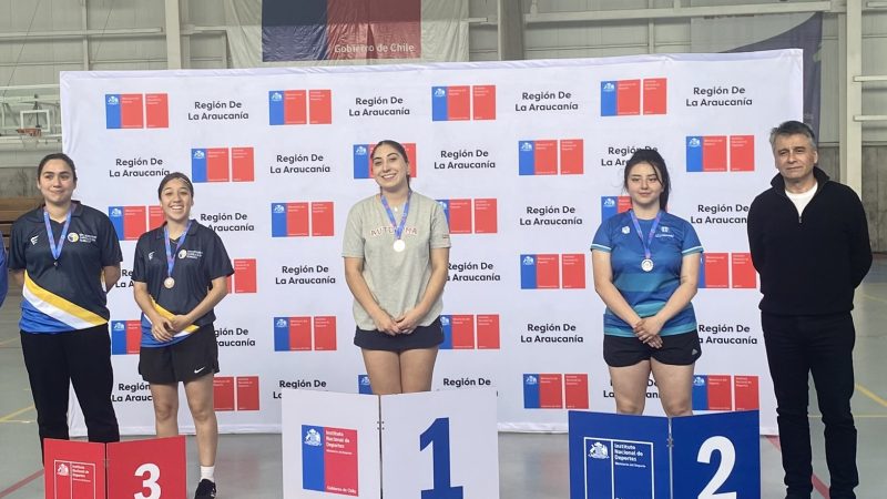 Estudiante de Enfermería obtiene primer lugar en campeonato de tenis de mesa