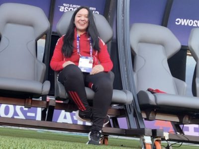 Estudiante de Pedagogía en Inglés vivió una experiencia única como voluntaria en el Mundial Sub-20 de la FIFA