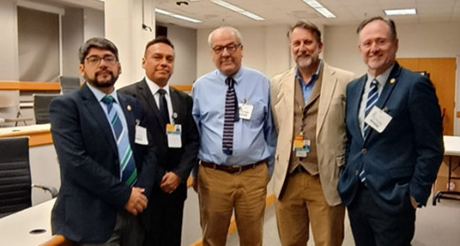 Autoridades de la U. Autónoma fortalecen vínculos internacionales en simulación clínica odontológica durante visita a universidades de EE.UU