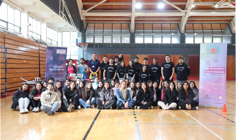 Carrera de Terapia Ocupacional lidera proyecto corporativo de Vinculación con el Medio en Deporte Inclusivo