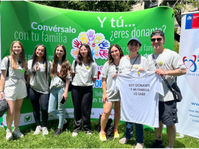 UA participa por primera vez en la Caminata por la Donación de Órganos