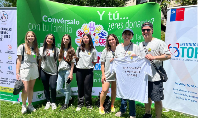 UA participa por primera vez en la Caminata por la Donación de Órganos