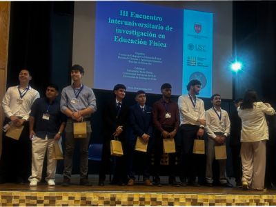 Estudiantes de Educación Física presentan investigaciones en el 3er Encuentro Interuniversitario 2025