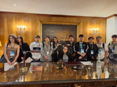 Estudiantes de Administración Pública realizan dos visitas a la Contraloría General de la República