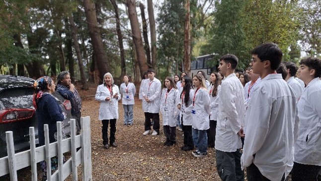 Estudiantes de Medicina fortalecen su formación en terreno en la comunidad rural de Cajón