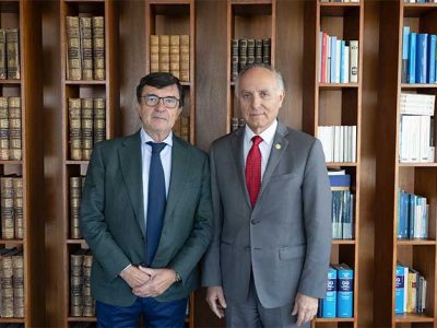 Universidad Autónoma de Chile recibió la visita del vicepresidente ejecutivo de Fundación Universidad-Empresa