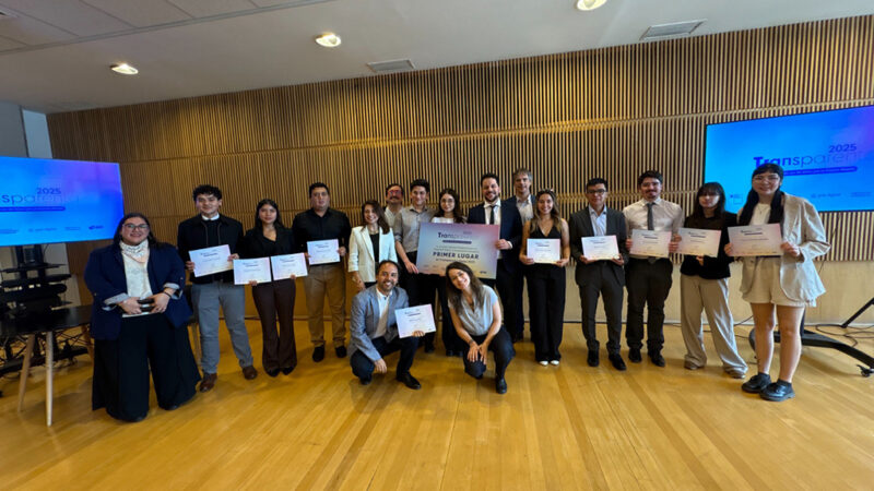 Estudiantes de Adm. Pública UA obtienen 2do lugar a nivel nacional en concurso TRABSPARENTA DATOS