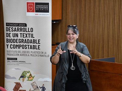 Universidad Autónoma de Chile finaliza proyecto FONDEF para desarrollar textil biodegradable que sustituye el plástico agrícola