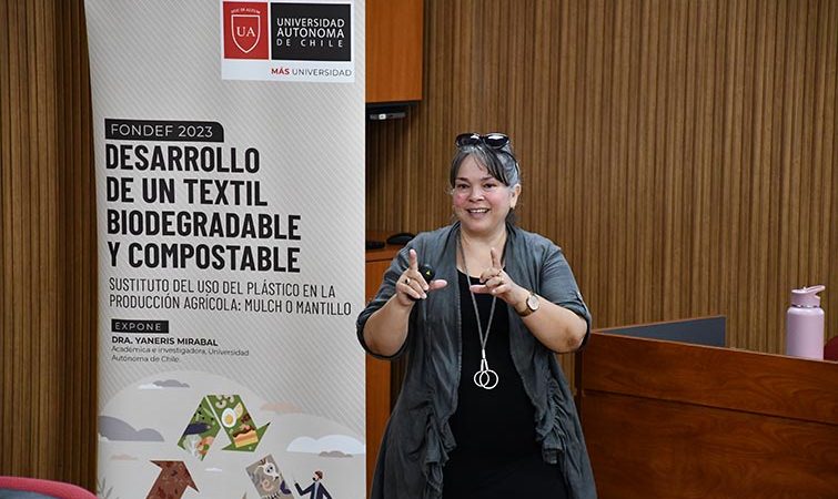 Universidad Autónoma de Chile finaliza proyecto FONDEF para desarrollar textil biodegradable que sustituye el plástico agrícola