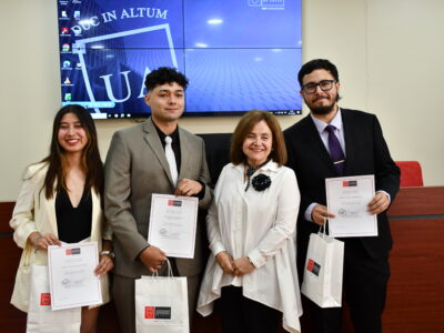 Estudiantes de Derecho fueron reconocidos por completar el Minor en Inteligencia Artificial y Derecho en la Universidad Autónoma de Chile