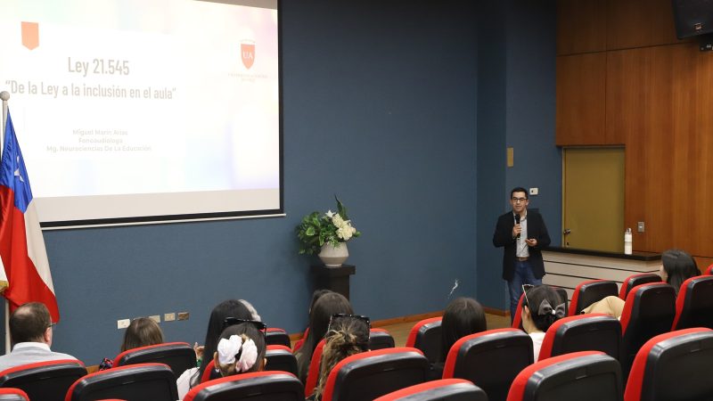 Universidad impulsa reflexión sobre inclusión educativa con charla dedicada a la Ley 21.545