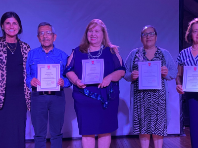 Universidad Autónoma y Municipalidad de San Miguel certifican a personas mayores en Alfabetización Digital