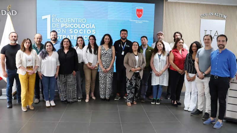 Carrera de Psicología fortalece vínculos con socios estratégicos en encuentro territorial