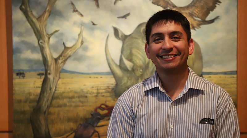 Arte y naturaleza protagonizan la muestra de Patricia Valle en la Universidad Autónoma