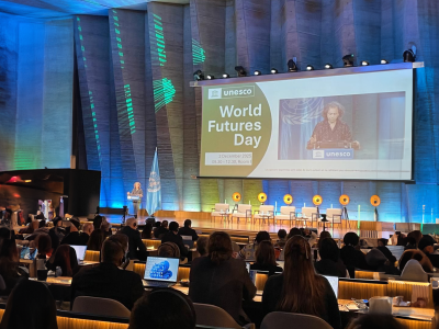 Vicerrector de Investigación de la U. Autónoma se suma a la reflexión sobre la “Era de Volatilidad” en el World Futures Day de la UNESCO