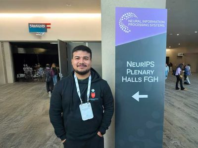 Estudiante de Ingeniería Civil Industrial representó a la Autónoma en prestigioso congreso internacional de Inteligencia Artificial