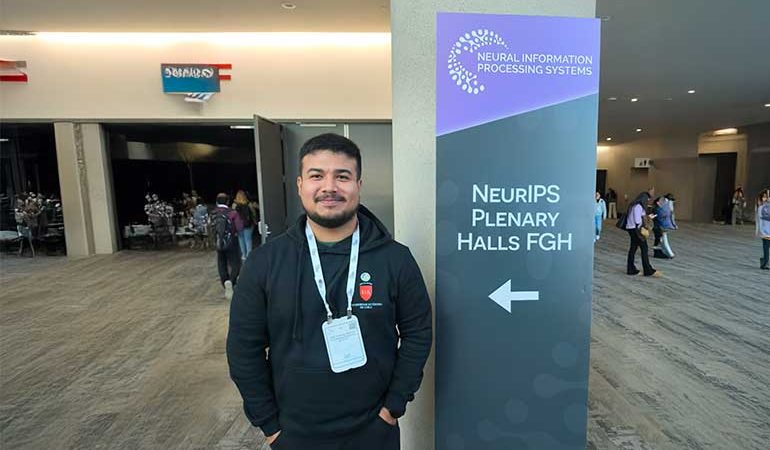 Estudiante de Ingeniería Civil Industrial representó a la Autónoma en prestigioso congreso internacional de Inteligencia Artificial