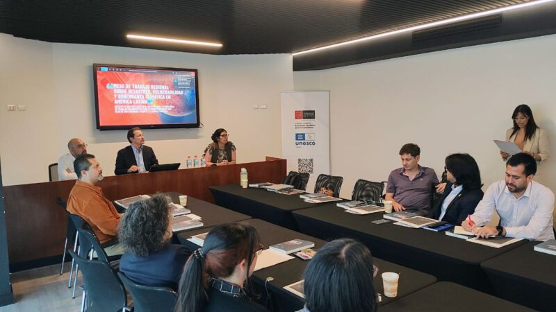 U. Autónoma fue anfitriona de mesa de trabajo sobre vulnerabilidad y gobernanza climática en América Latina
